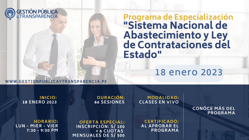 Programa de Gestión Pública